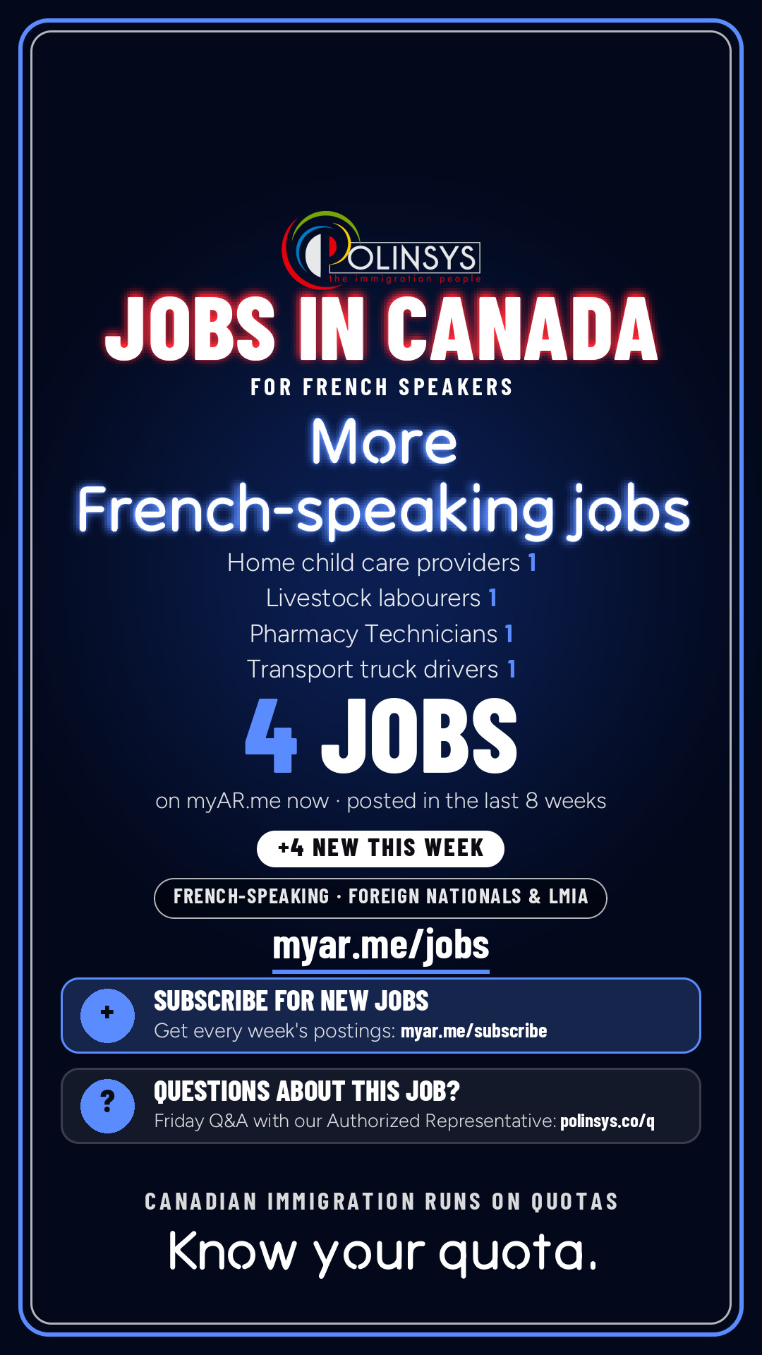 Job card: More French-speaking jobs (French-speaking jobs) — 4 jobs on myAR.me